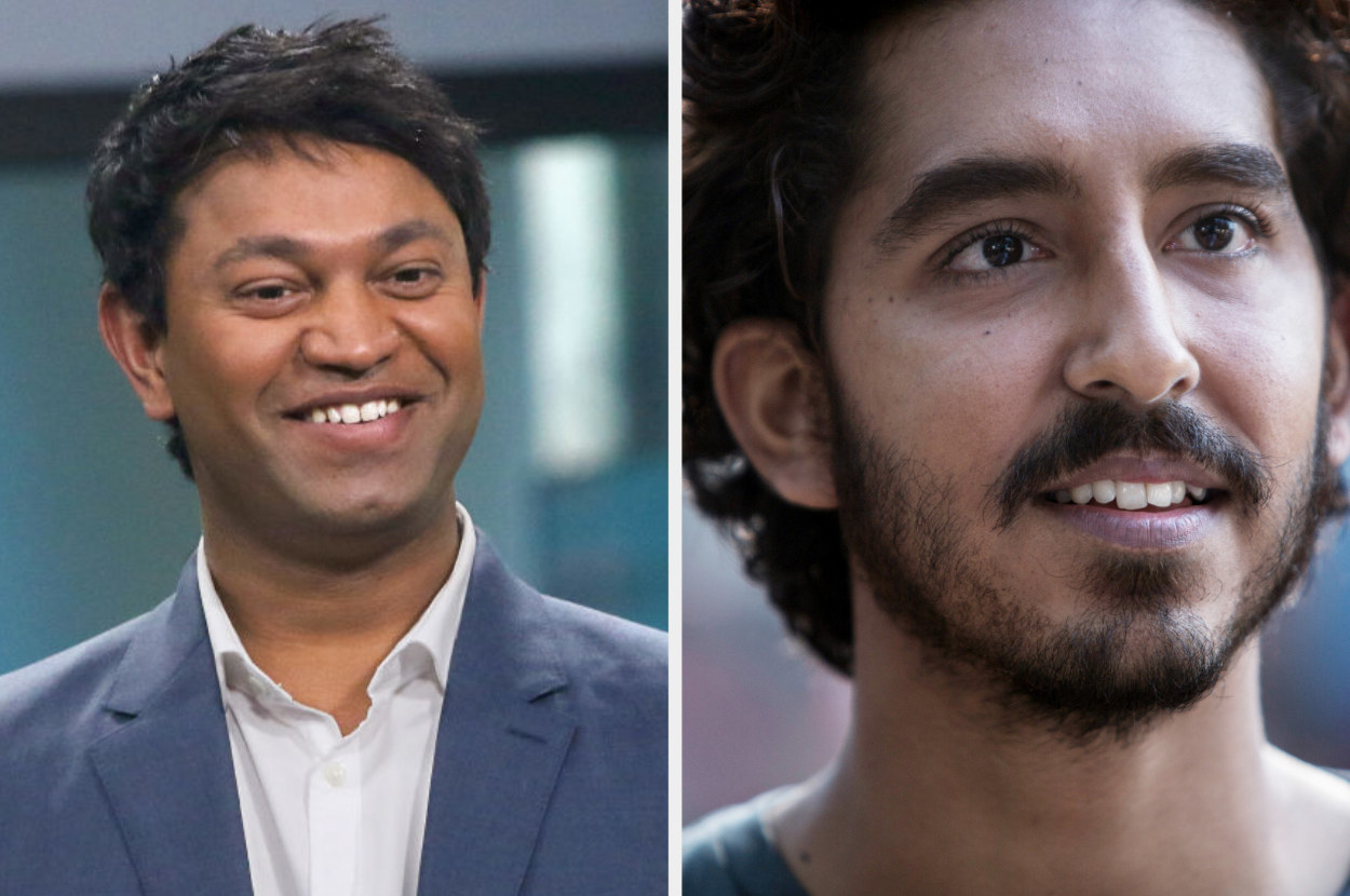 Saroo Brierly, and Dev Patel as him in Lion