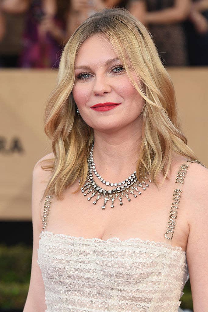 Kirsten Dunst attends the 23rd Annual Screen Actors Guild Awards