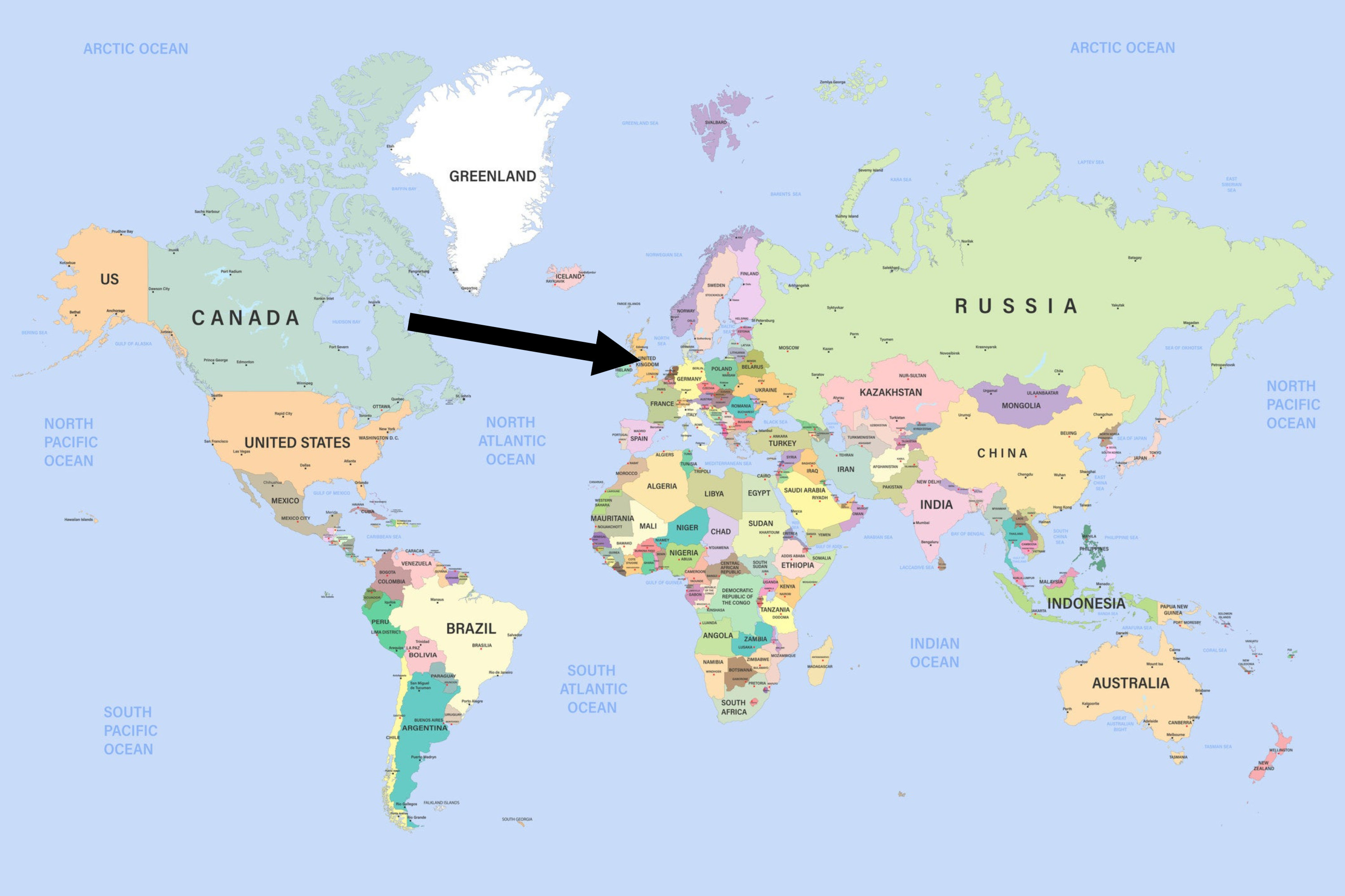 World Map 100 Years Ago 21 Big, Famous Cities 100 Years Ago Vs. Today