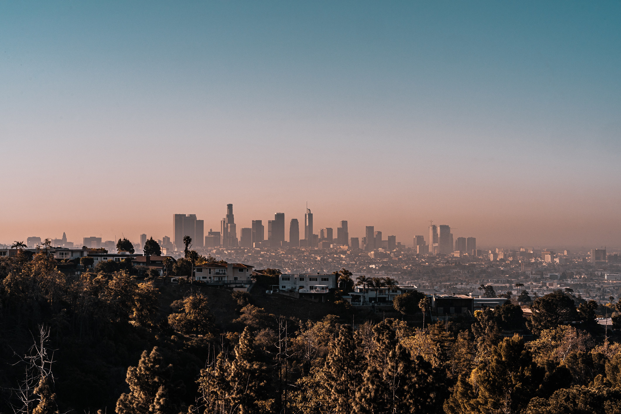 Лос-Анджелес контраст