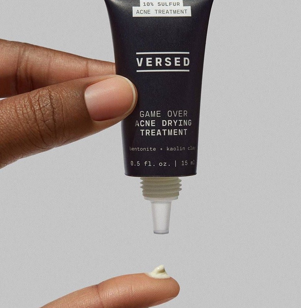 The Versed acne drying treatment