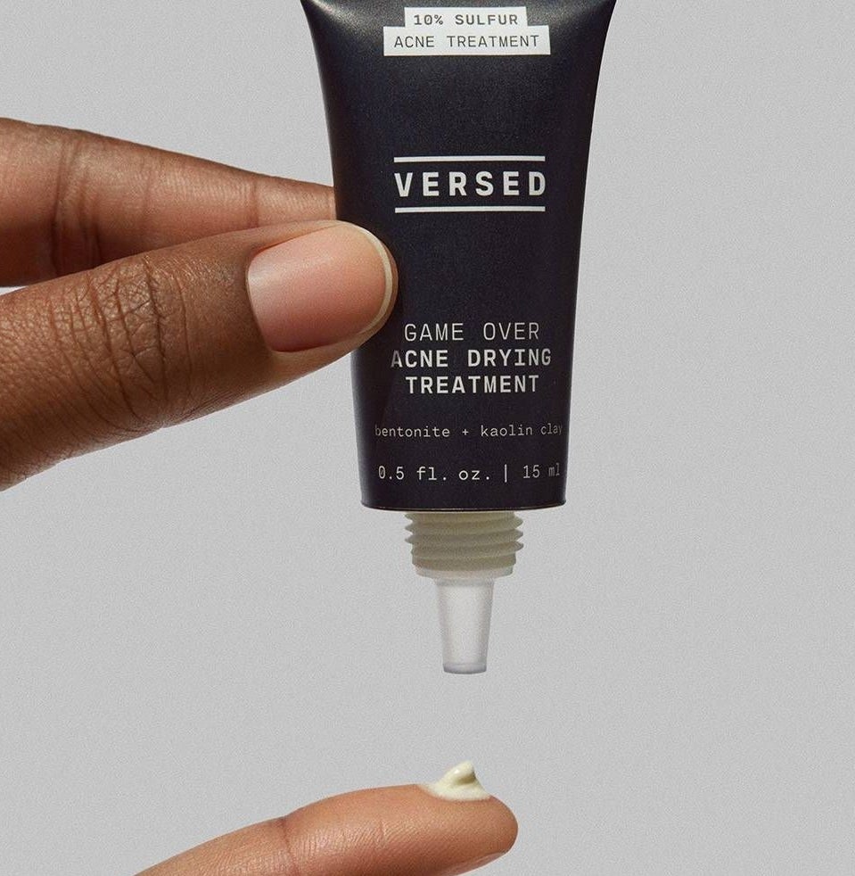 The Versed acne drying treatment
