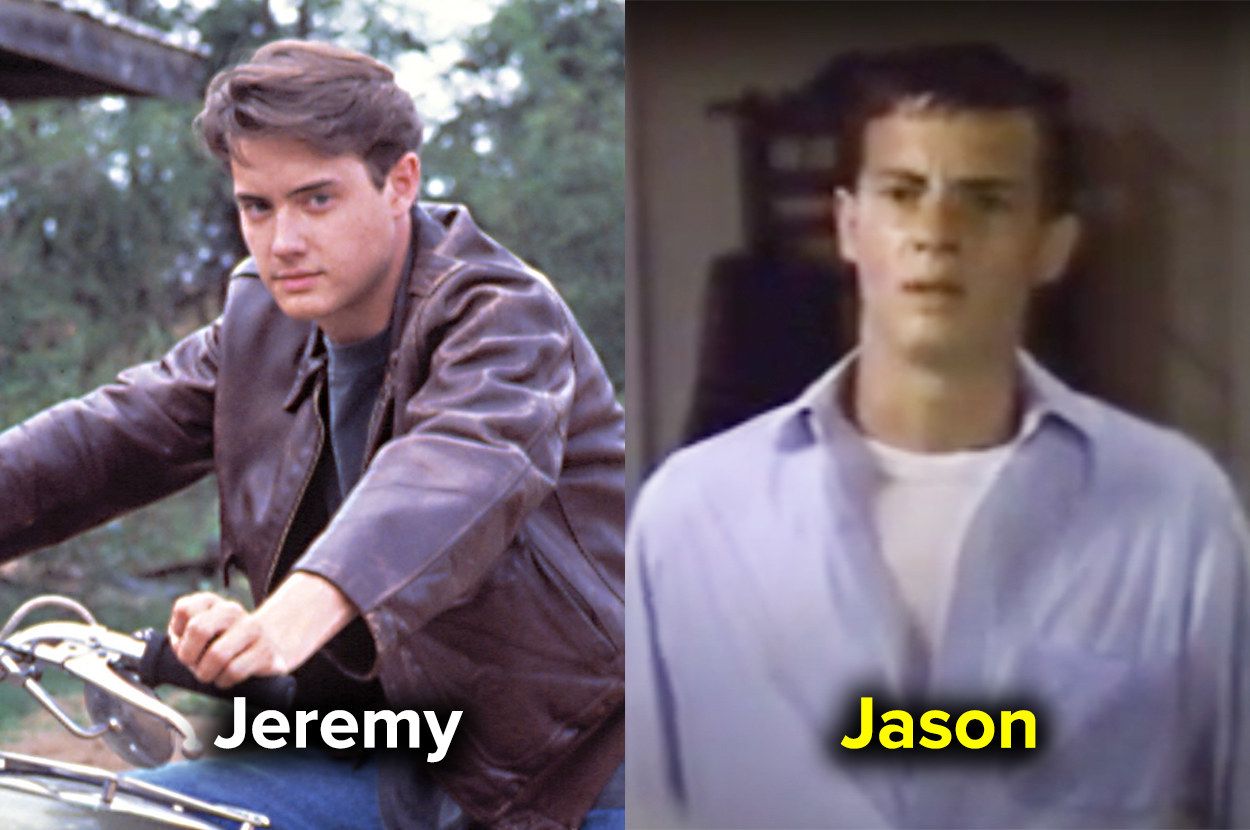 Jeremey in show show versus Jason in the movie