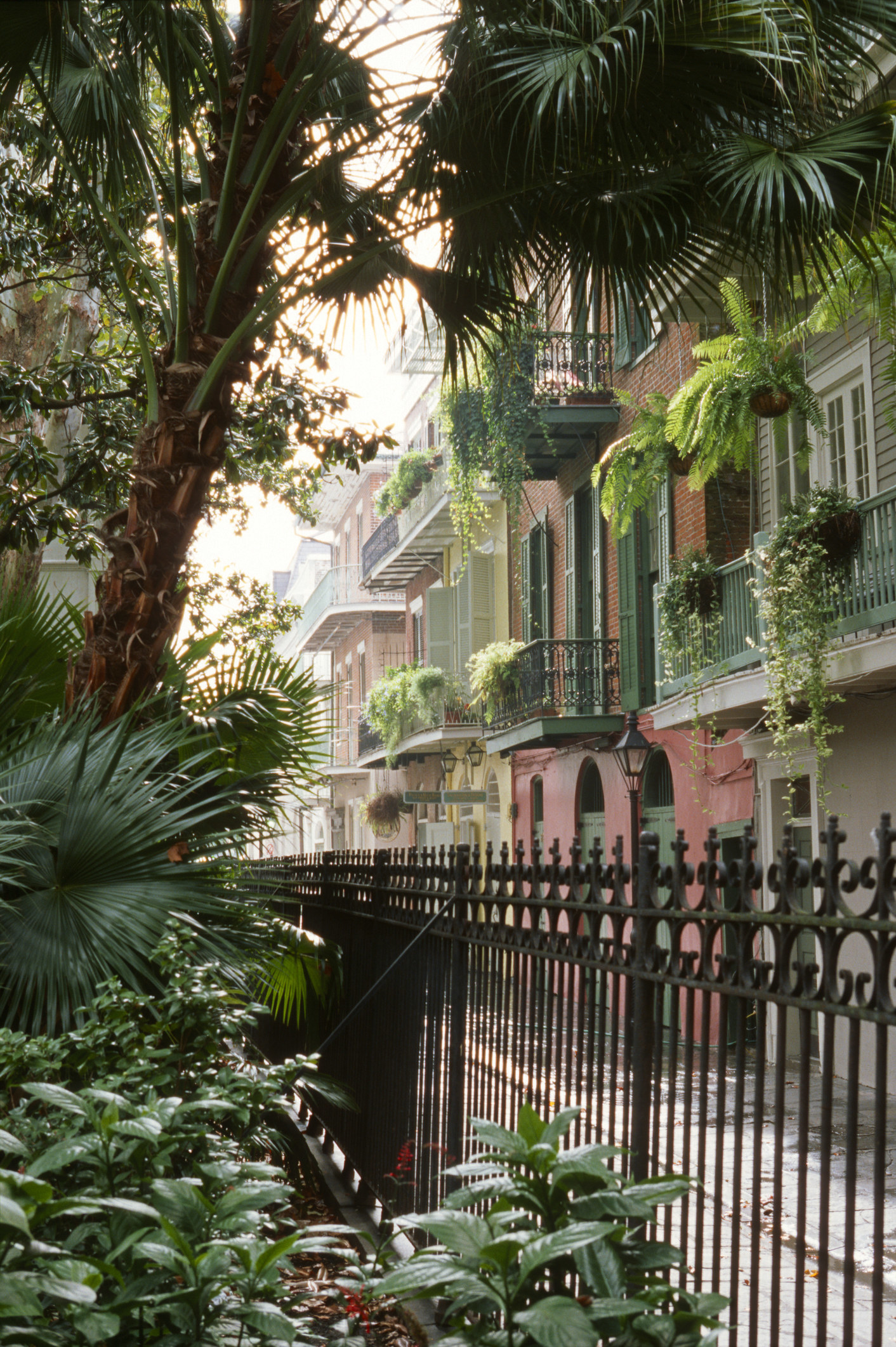 Pirate Alley in the French Quarter, New Orleans.