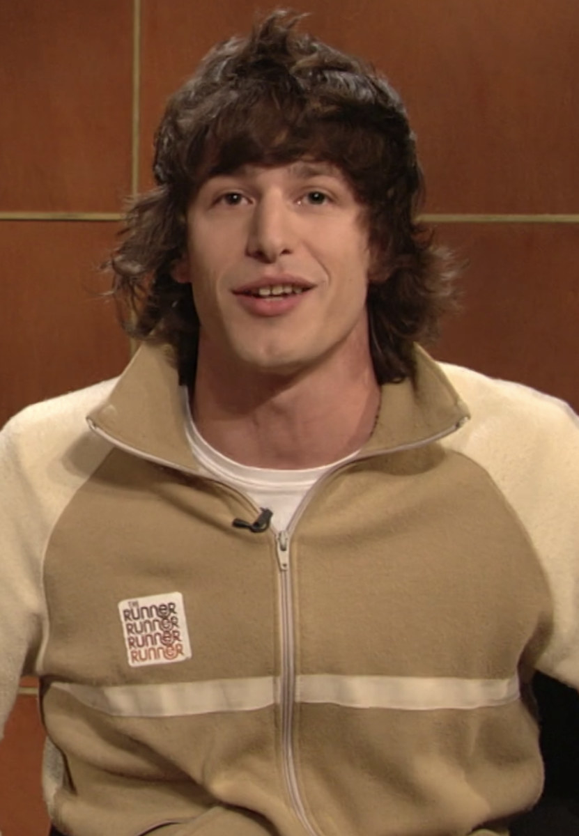 Samberg on his first Weekend Update in 2005