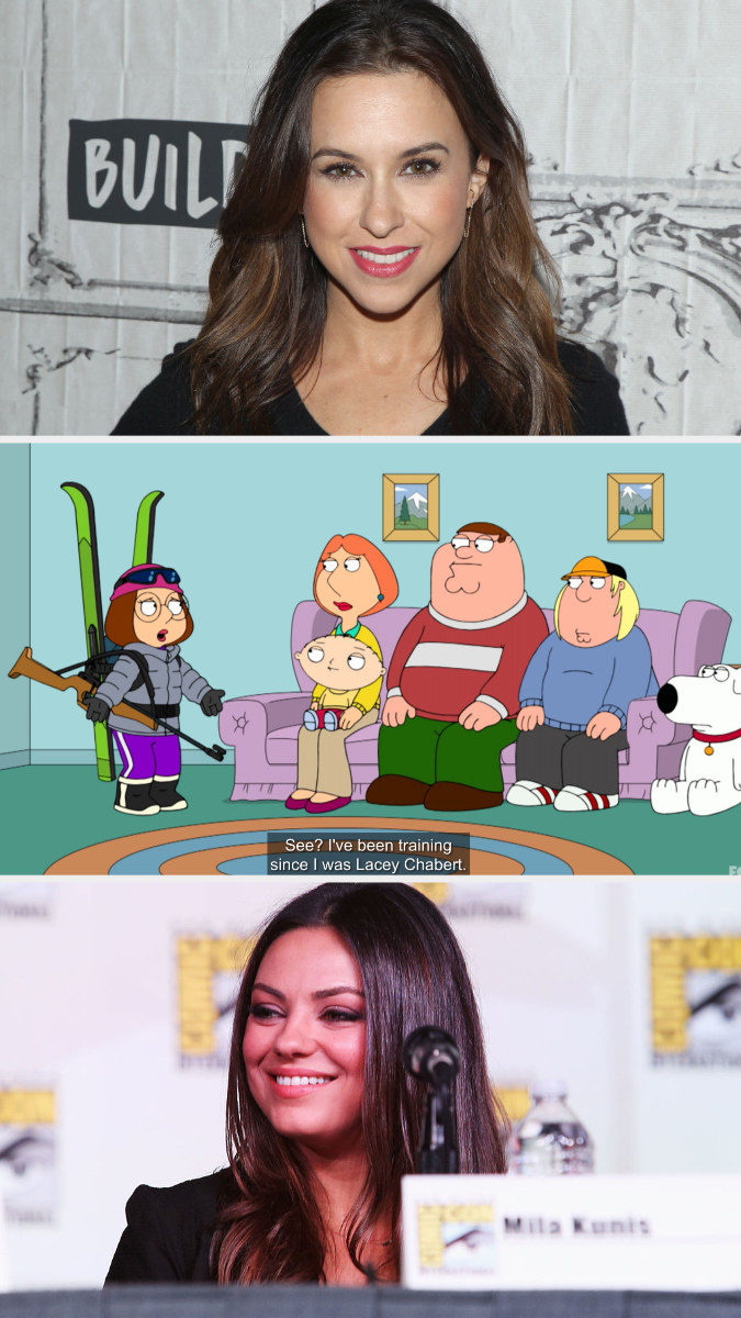 Pictures of Meg Griffin, Mila Kunis, and Lacey Chabert