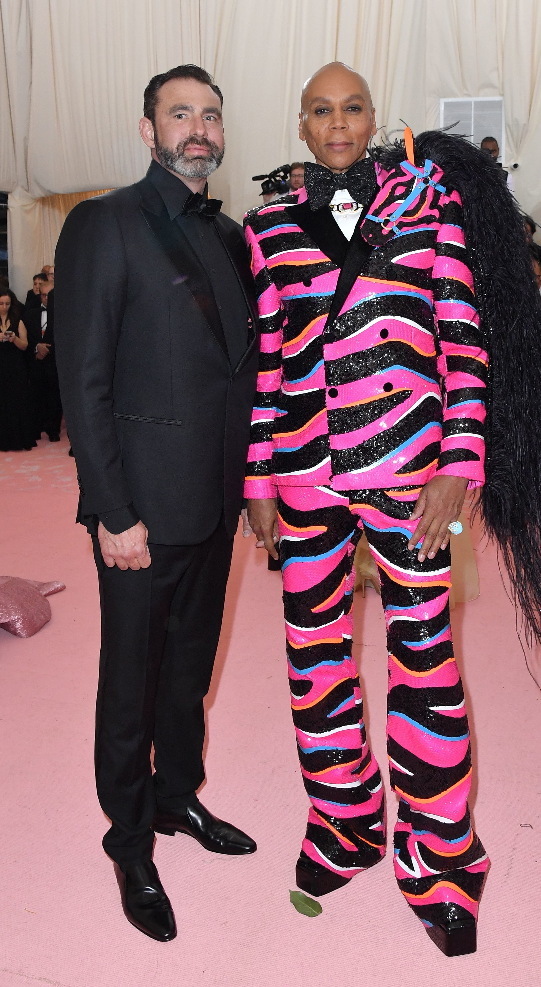 Georges and RuPaul at an event