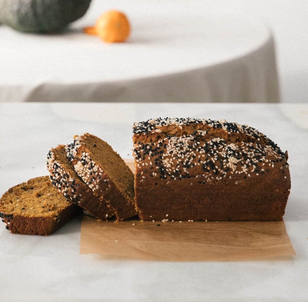 Pumpkin Tahini Loaf