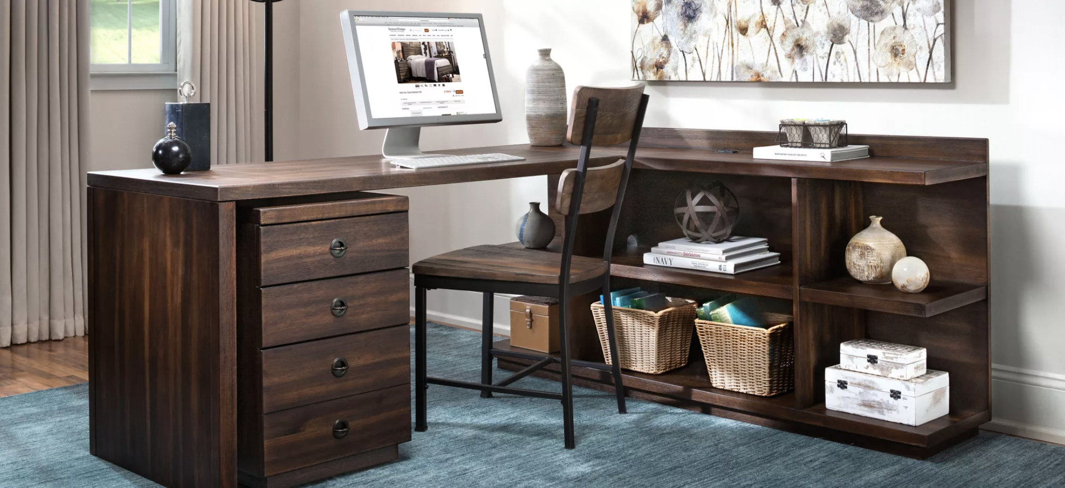 best l shaped desk with storage