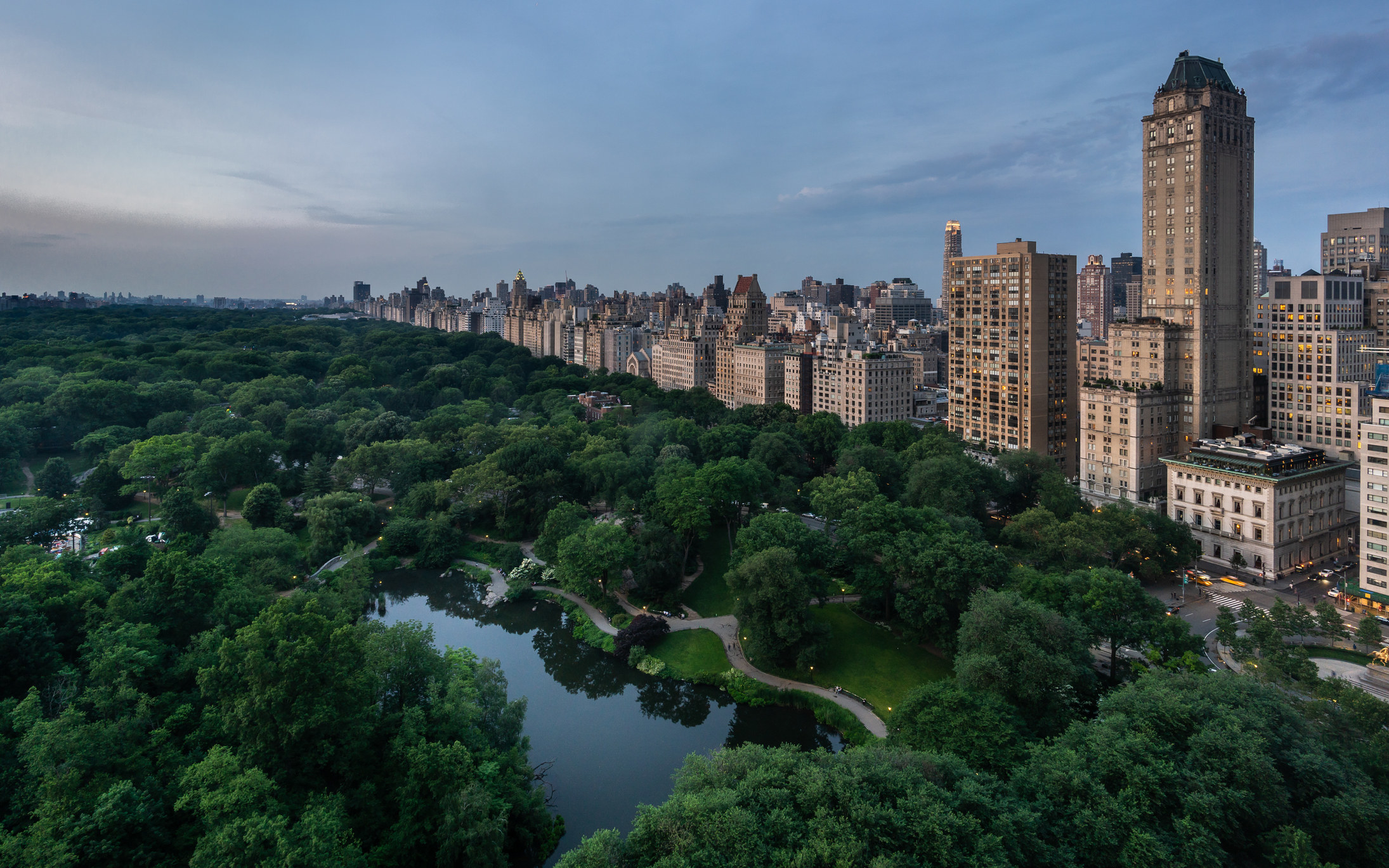 Central park in NYC.