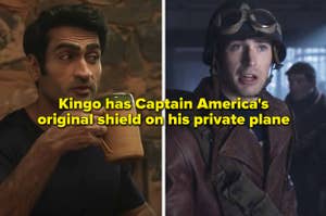 Kingo and Steve Rogers 