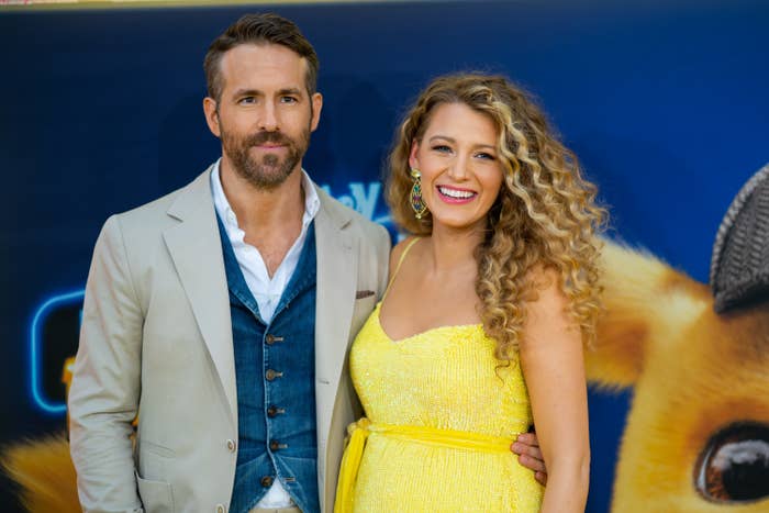 Blake and Ryan smile while attending an event together