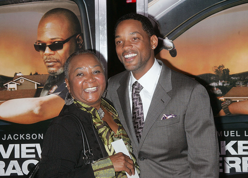 Will Smith with his mom Carolyn Smith