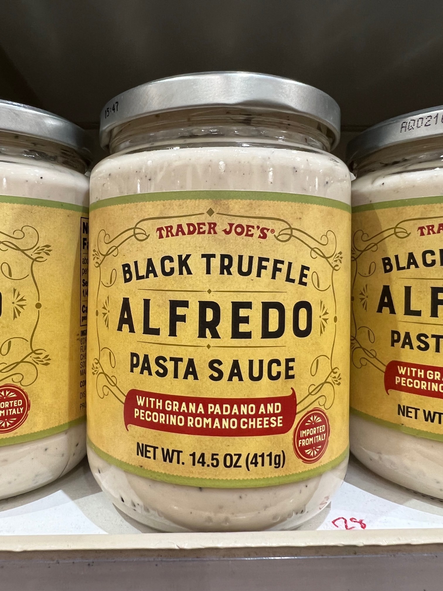 Black Truffle Alfredo Pasta Sauce