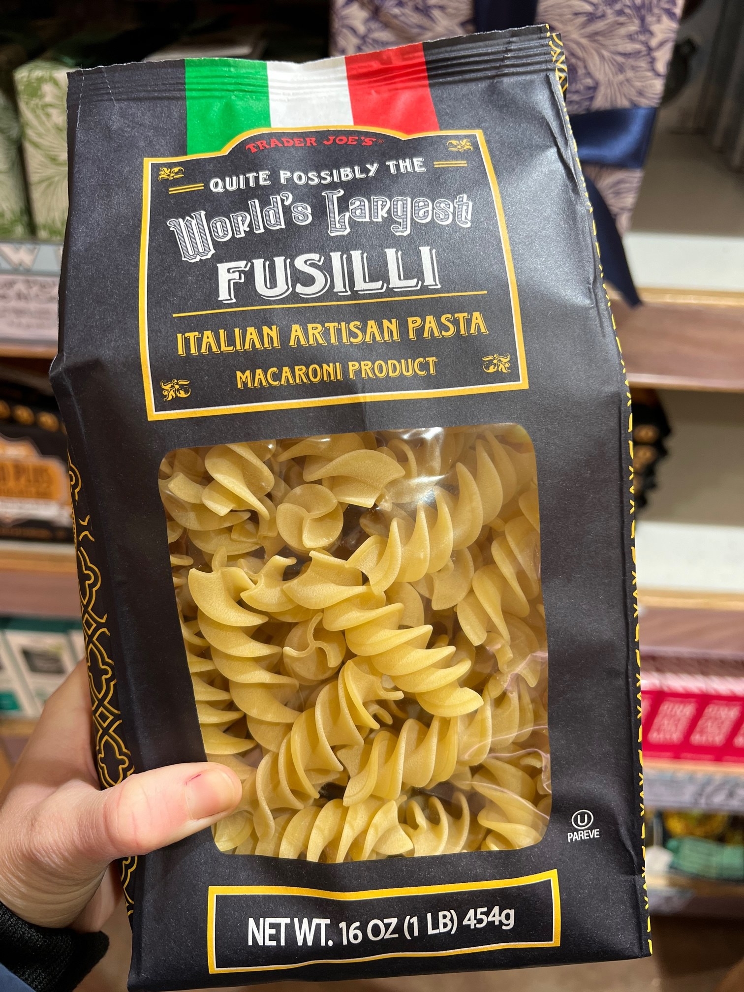 Quite Possibly The World&#x27;s Largest Fusilli
