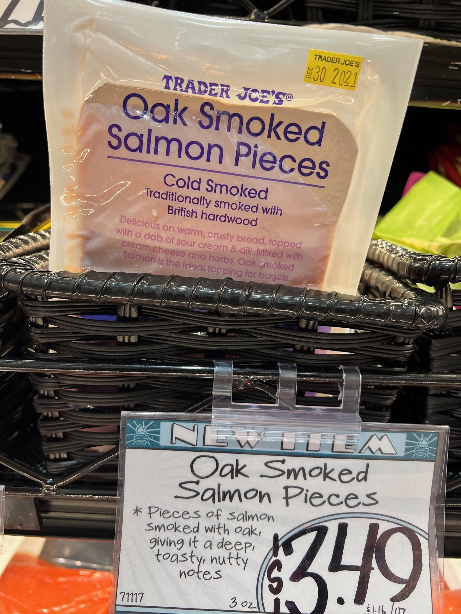 Oak Smoked Salmon Pieces