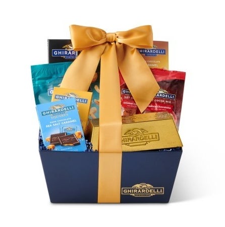 Chocolate Greeting gift basket