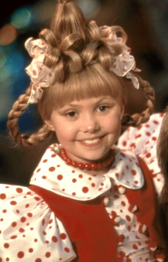 Here's what Taylor Momsen looked like as Cindy Lou Who in How the Grin...