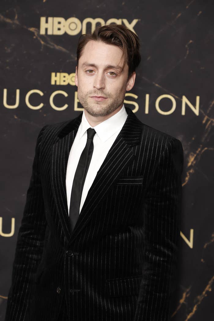 Culkin at the &quot;Succession&quot; Season 3 premiere in 2021