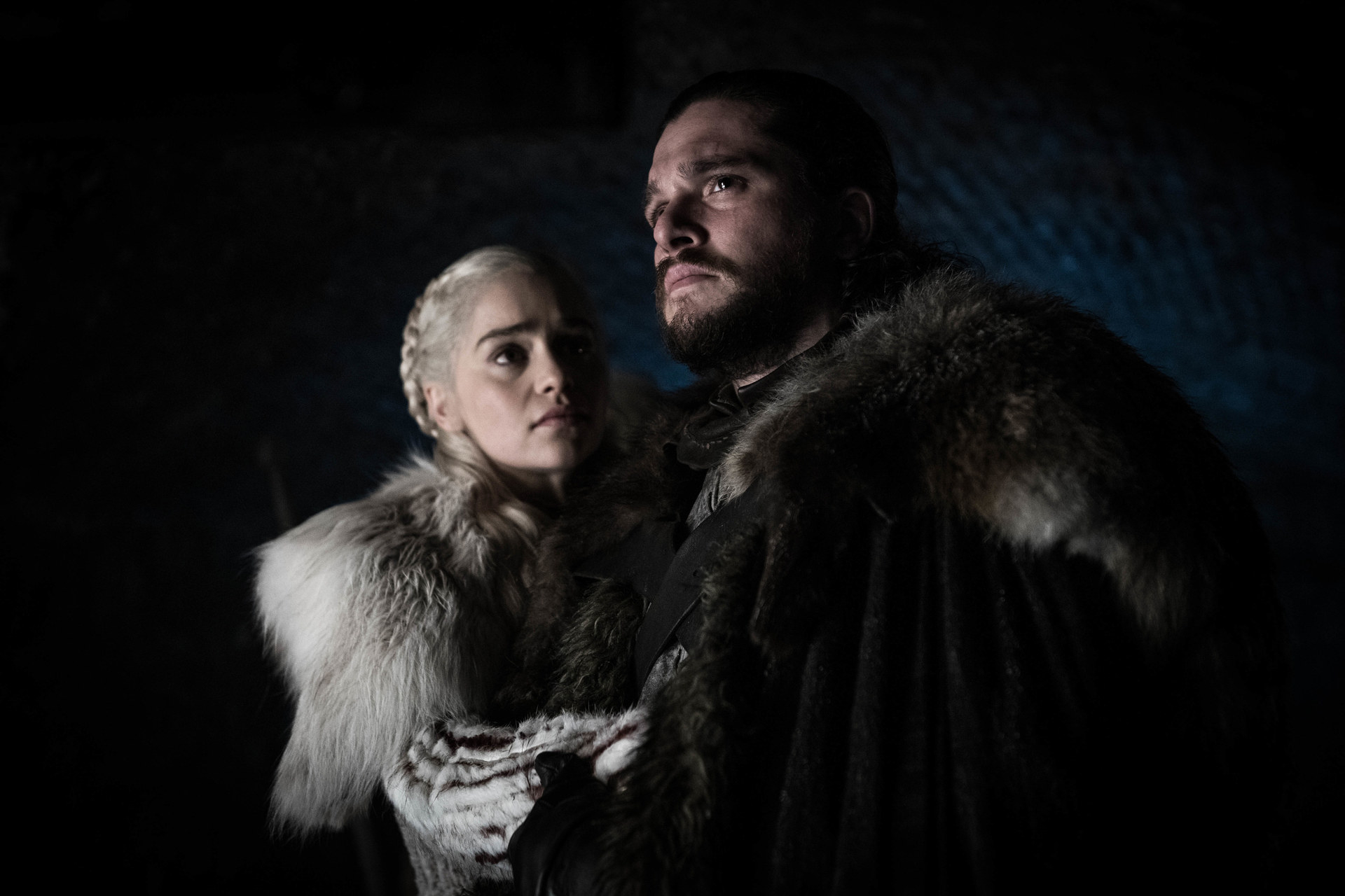 Daenerys Targaryen和乔恩·雪“Thrones"游戏;