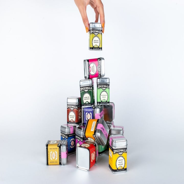 the 18 spices included in the collection