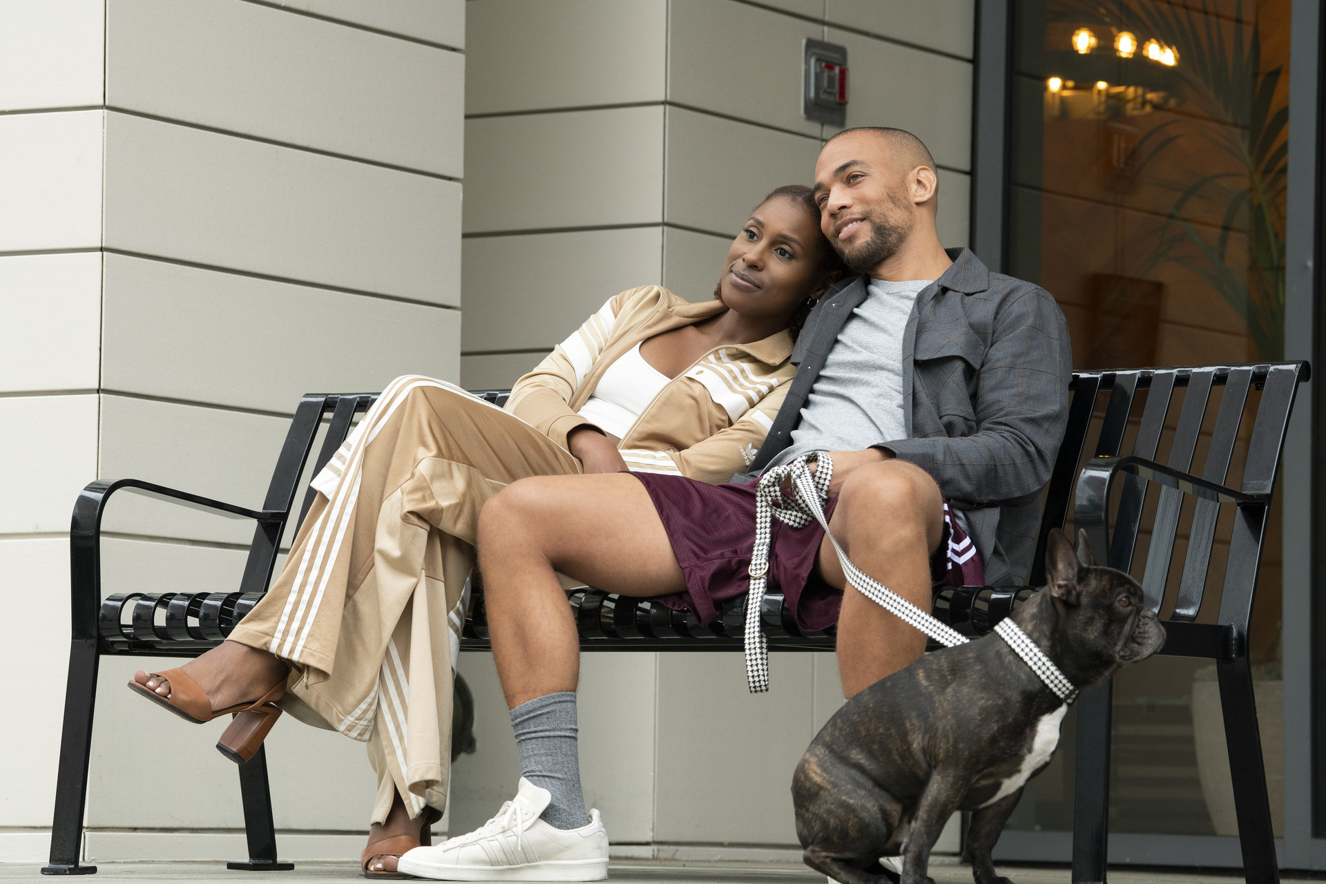A still of Issa and Lawrence in &quot;Insecure&quot;