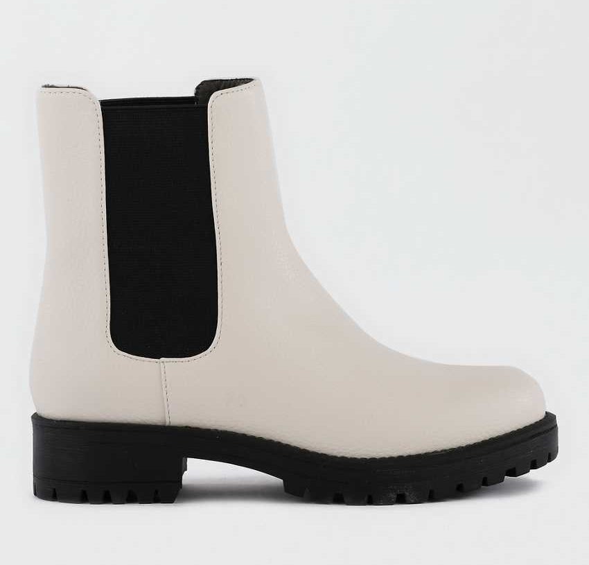 The white chelsea boot