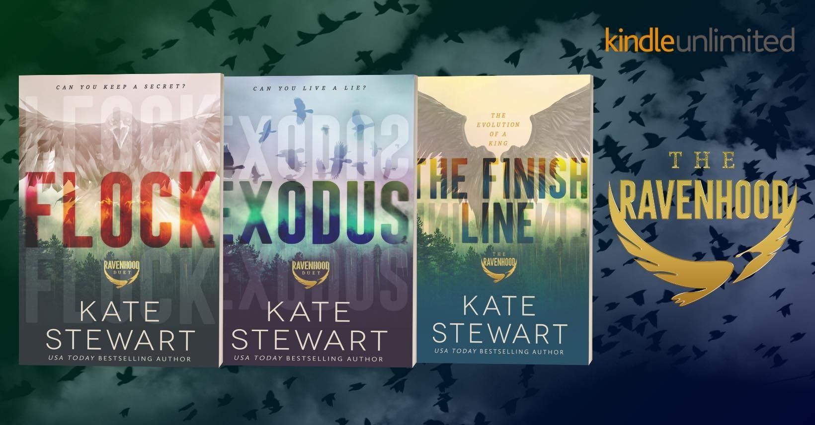 The Ravenhood Book Series by Kate Stewart