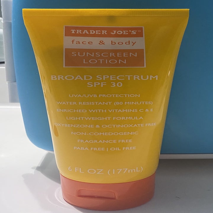Trader Joe's Skincare Review Gel Moisturizer, Sunscreen, And More