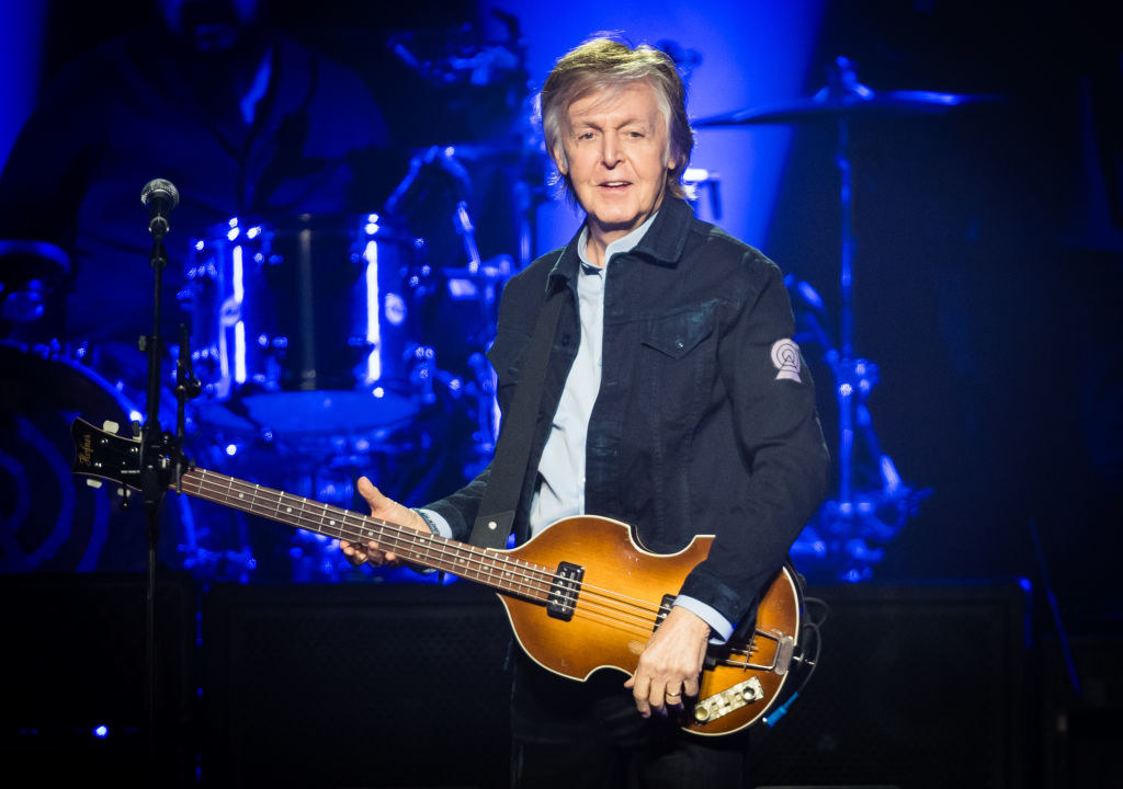 Paul McCartney performs live at The O2