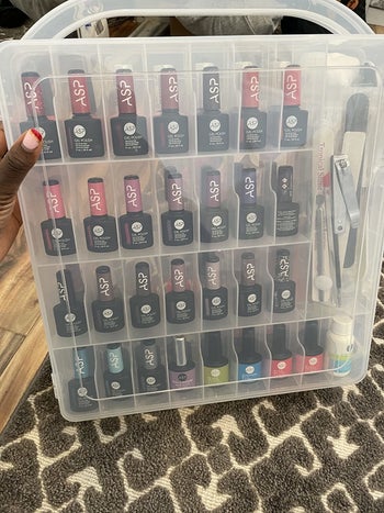 Review image of the makartt nail polish organizer