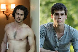 Dylan O'Brien in Maze Runner and American Assassin
