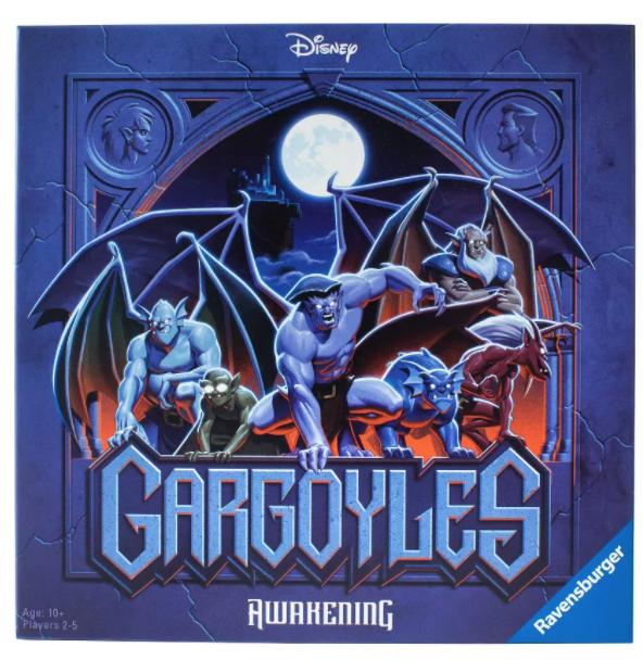 Cover of a Gargoyles board game