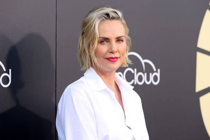 Charlize at an event