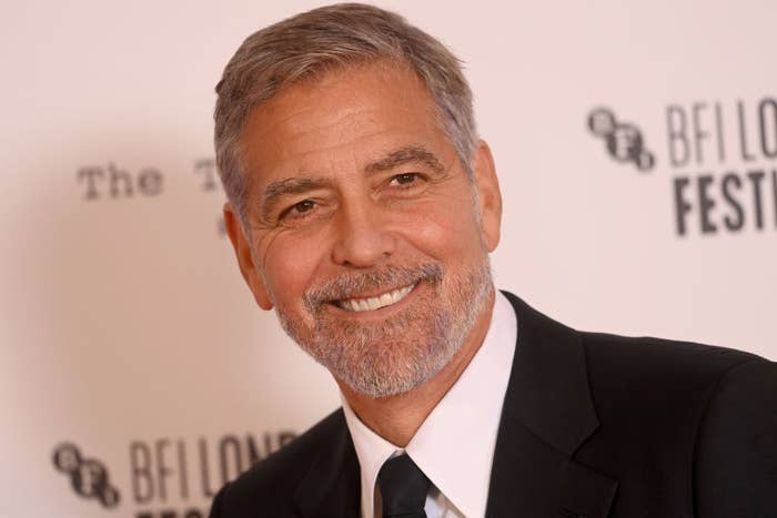 George Clooney at a film festival