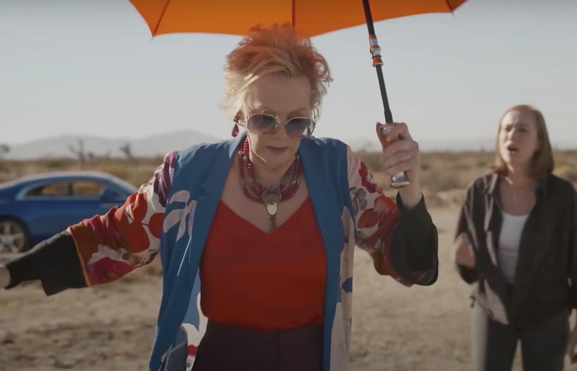 Jean Smart walking through the desert in &quot;Hacks&quot;