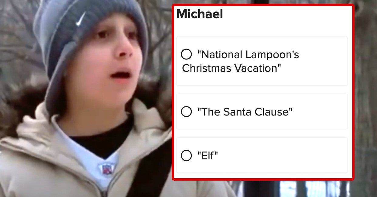 Can You Match All 30 Of These Kids To The Christmas Movies They're In?