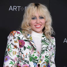 Miley Cyrus at a red carpet event