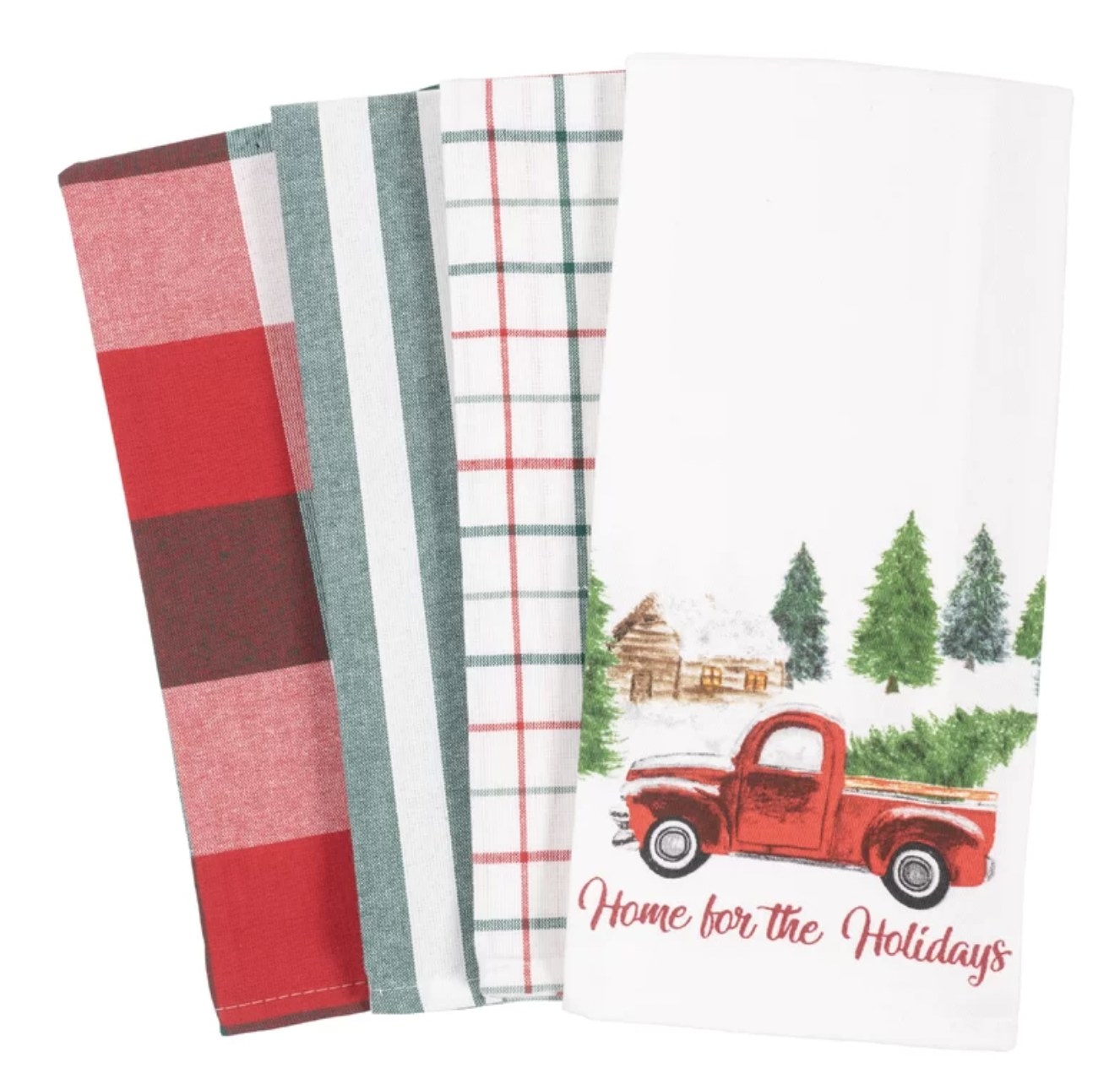 Holiday towels