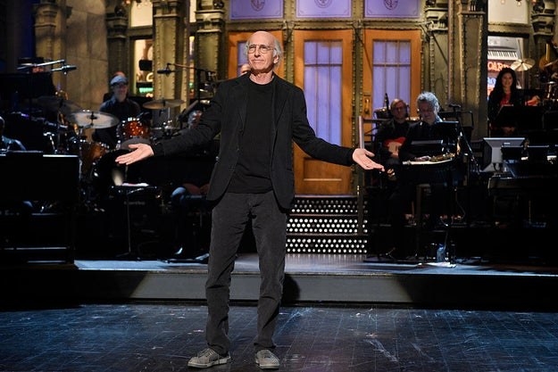 Larry David hosting SNL