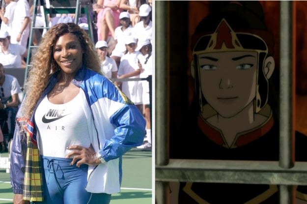 Serena Williams and Ming the prison guard