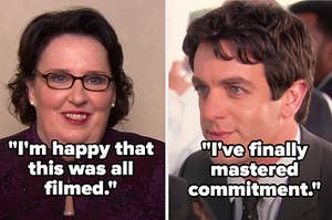 Phyllis and Ryan from The Office