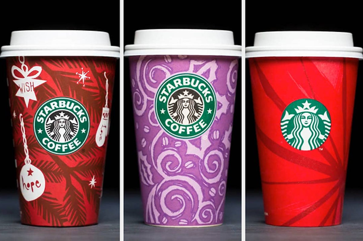 Look Back on All of Starbucks' Holiday Cup Designs Over the Years