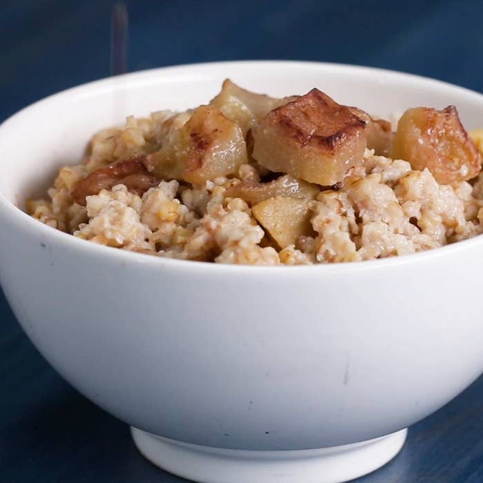 Apple Cinnamon Steel-cut Oatmeal