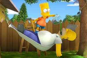a still from the 2020 treehouse of horror