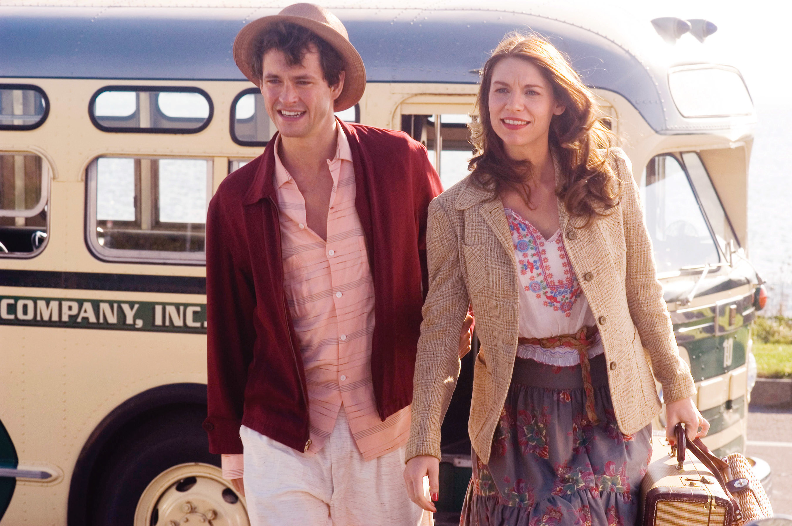 Hugh and Claire in the film