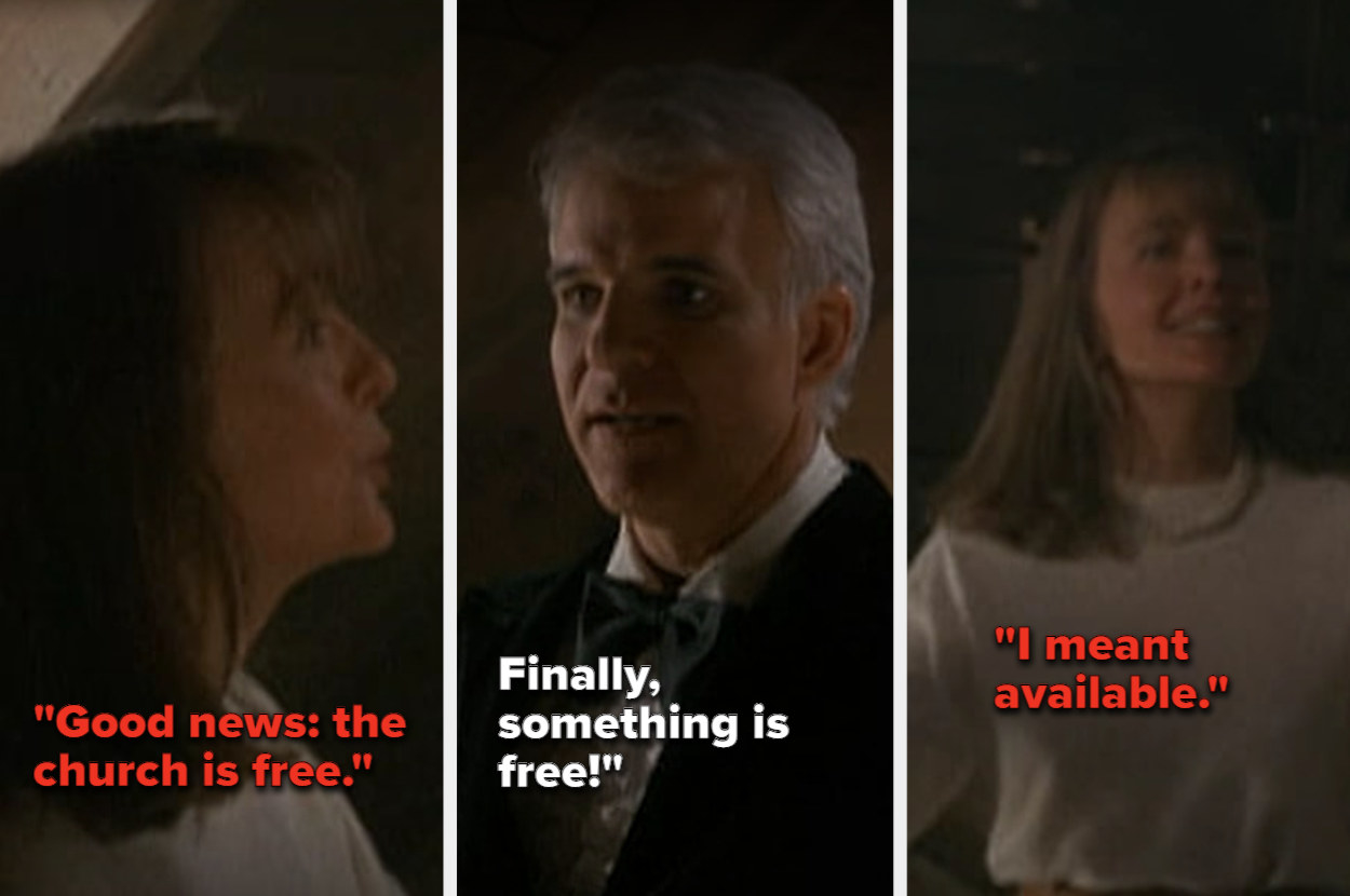 George Banks prematurely believes that the church venue for Annie's wedding will come free of charge