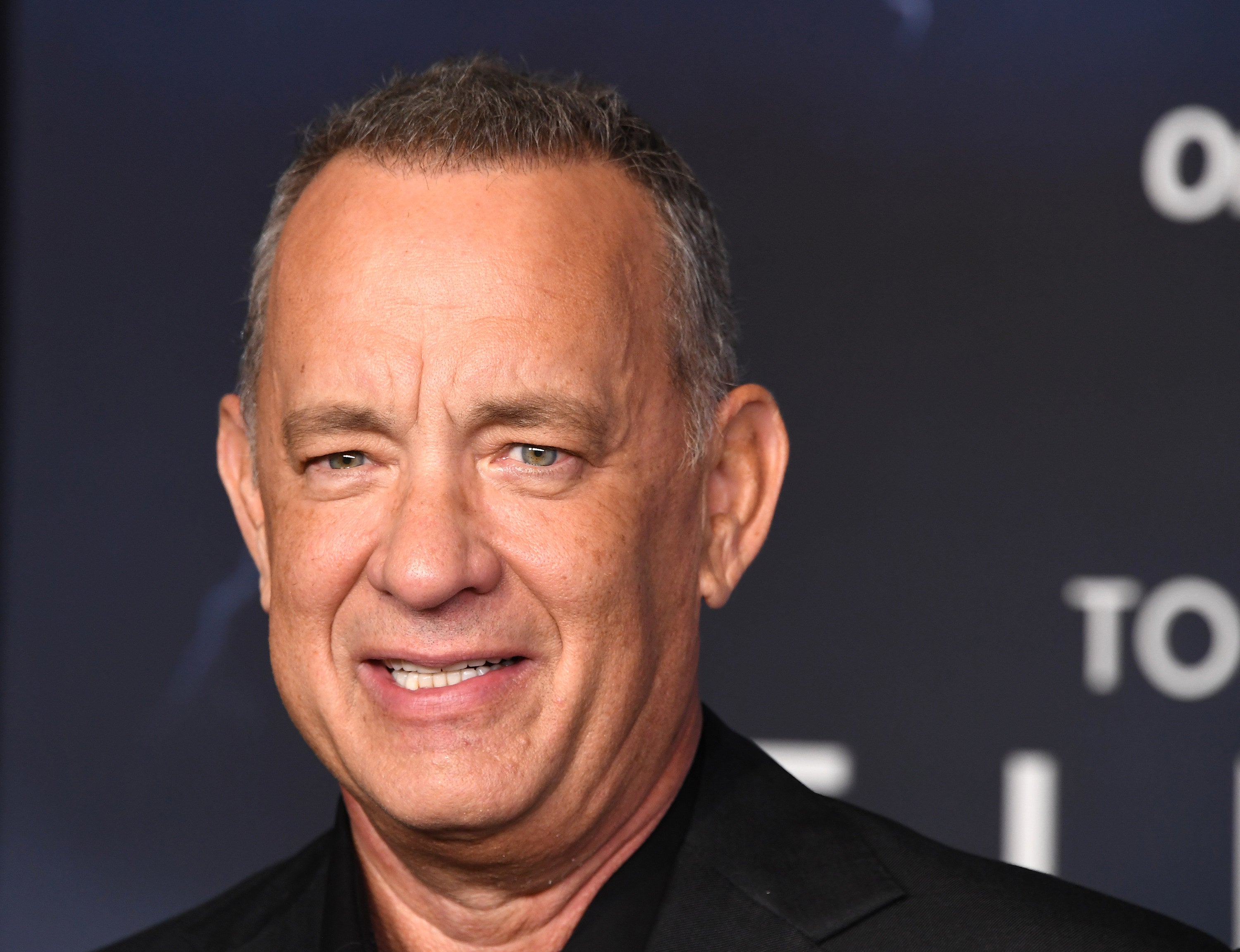Tom Hanks talking