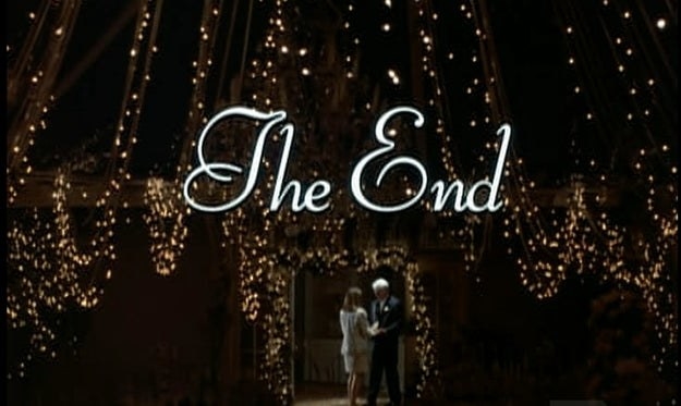 Nina and George Banks dance after Annie's wedding ends