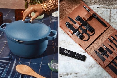 a perfect pot and a grooming kit